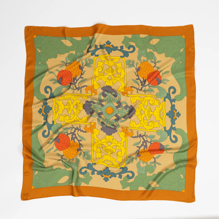 Fullfillment Of Fortune Silk Scarf