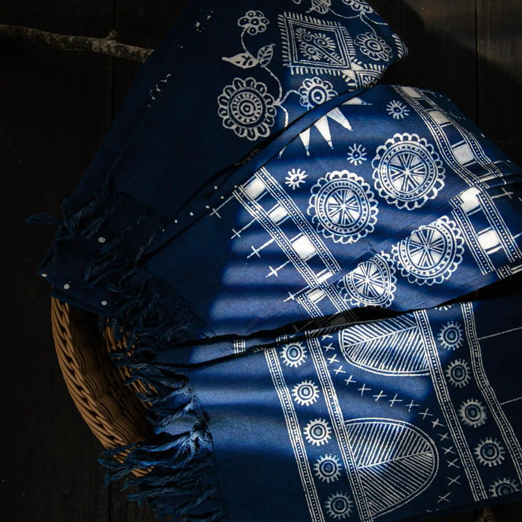 H'mong Batik Scarf