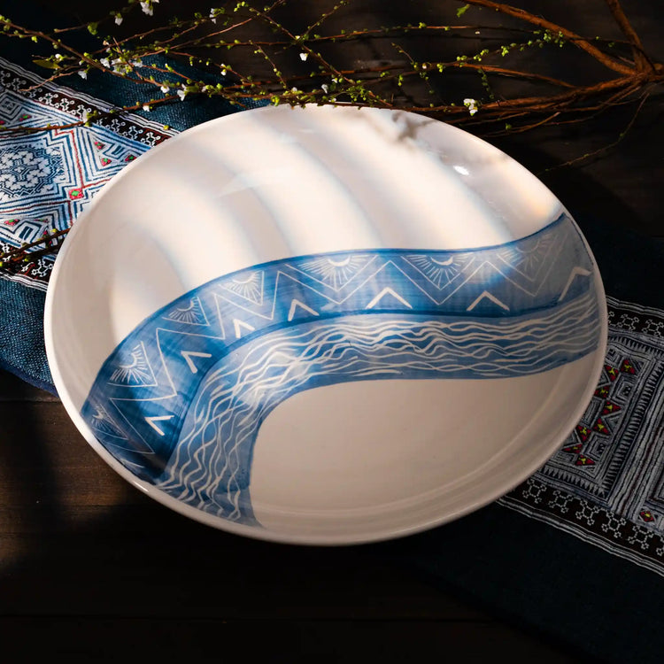 Unique Ceramic Plate Set - Northwest Soul #2