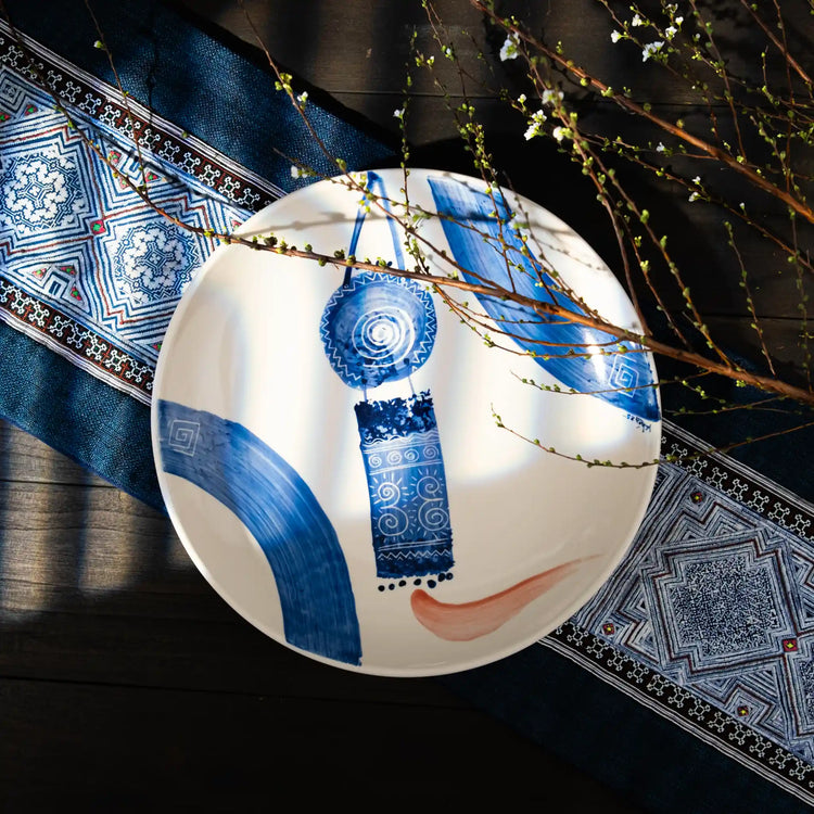 Unique Ceramic Plate Set - Northwest Soul #4