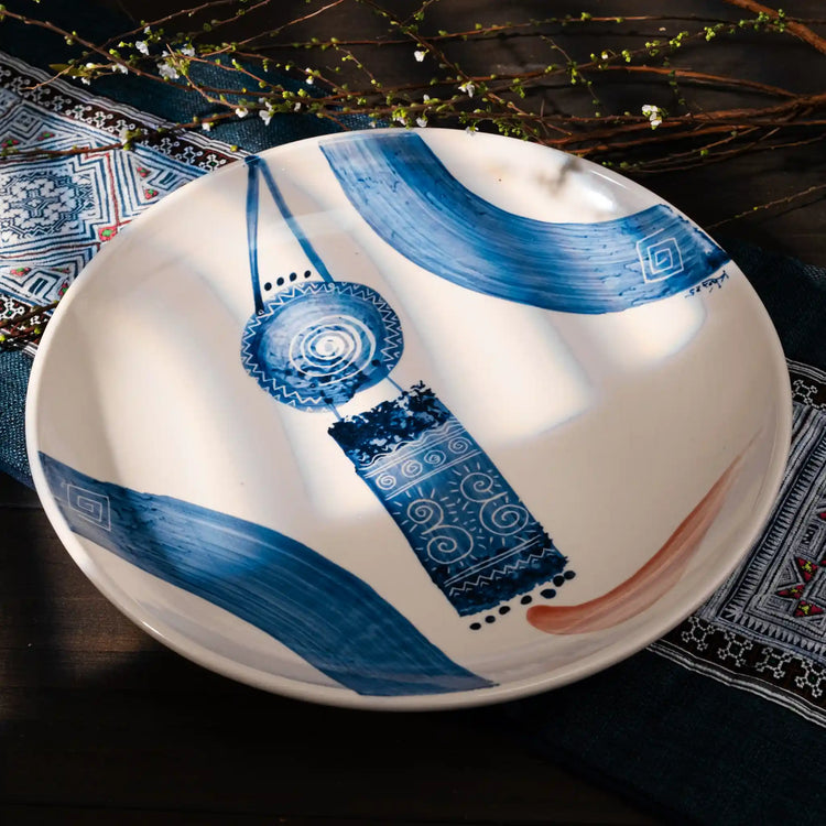 Unique Ceramic Plate Set - Northwest Soul #4