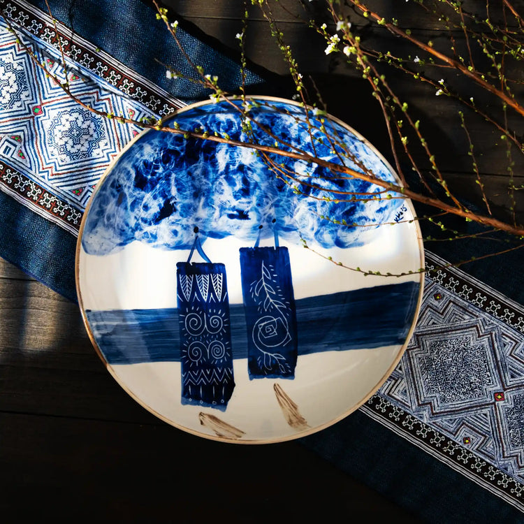 Unique Ceramic Plate Set - Northwest Soul #5