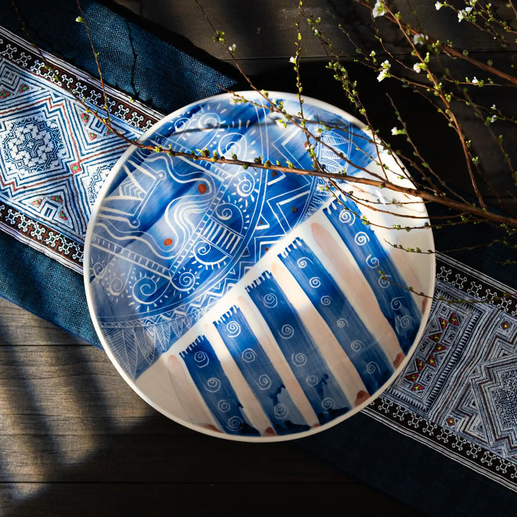 Unique Ceramic Plate Set - Northwest Soul #8