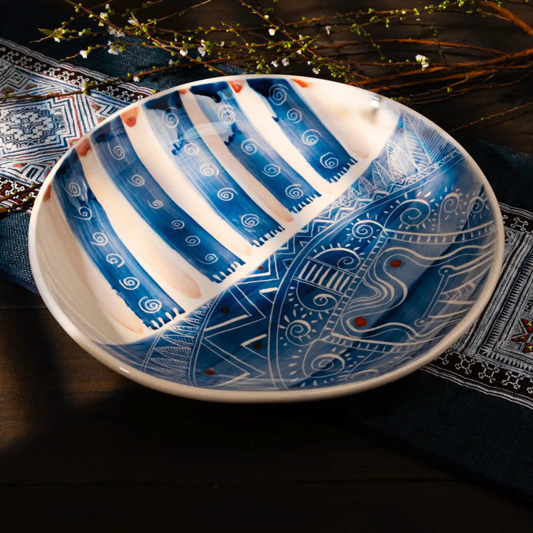 Unique Ceramic Plate Set - Northwest Soul #8