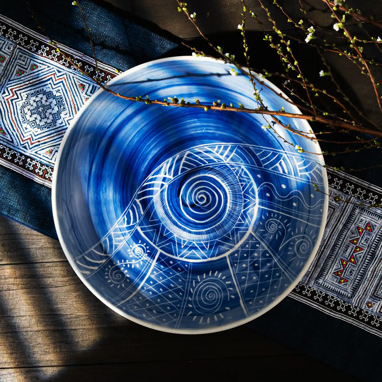 Unique Ceramic Plate Set - Northwest Soul #9
