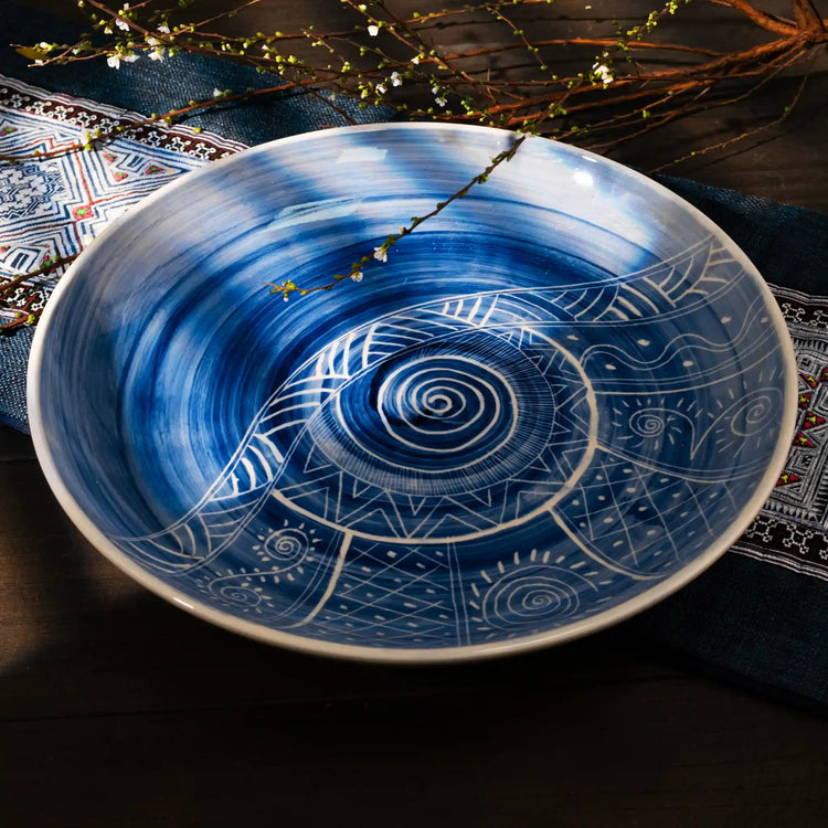 Unique Ceramic Plate Set - Northwest Soul #9