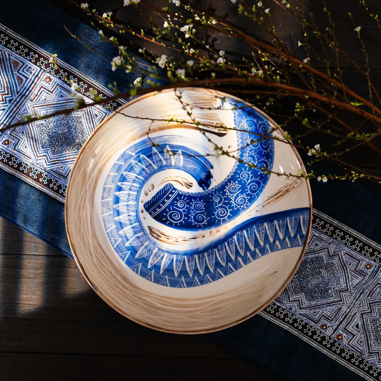 Unique Ceramic Plate Set - Northwest Soul #12