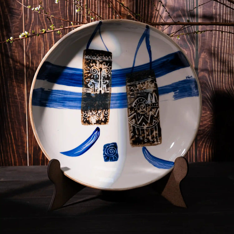 Unique Ceramic Plate Set - Northwest Soul #18