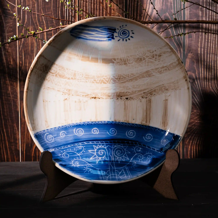 Unique Ceramic Plate Set - Northwest Soul #27