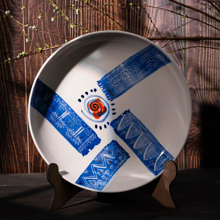 Unique Ceramic Plate Set - Northwest Soul #28