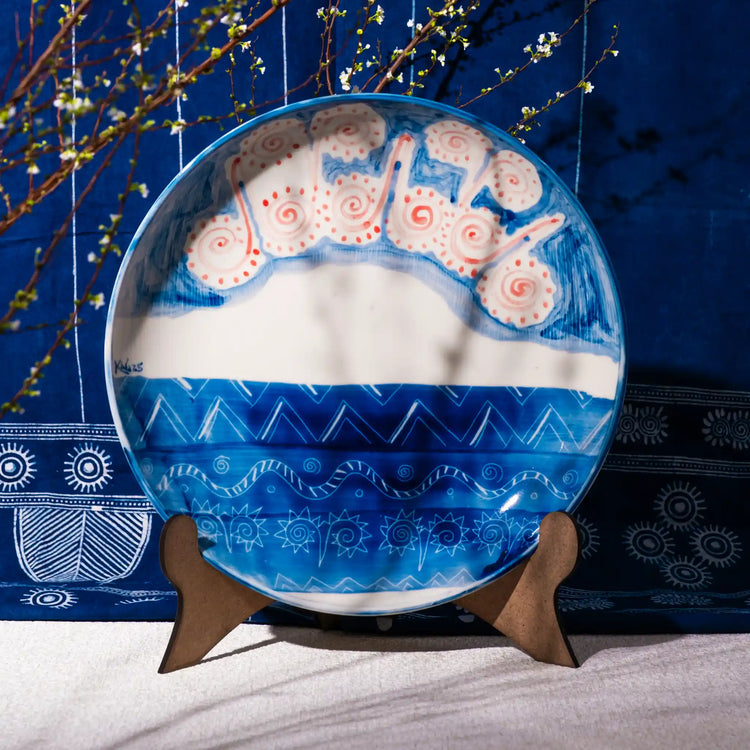 Unique Ceramic Plate Set - Northwest Soul #48