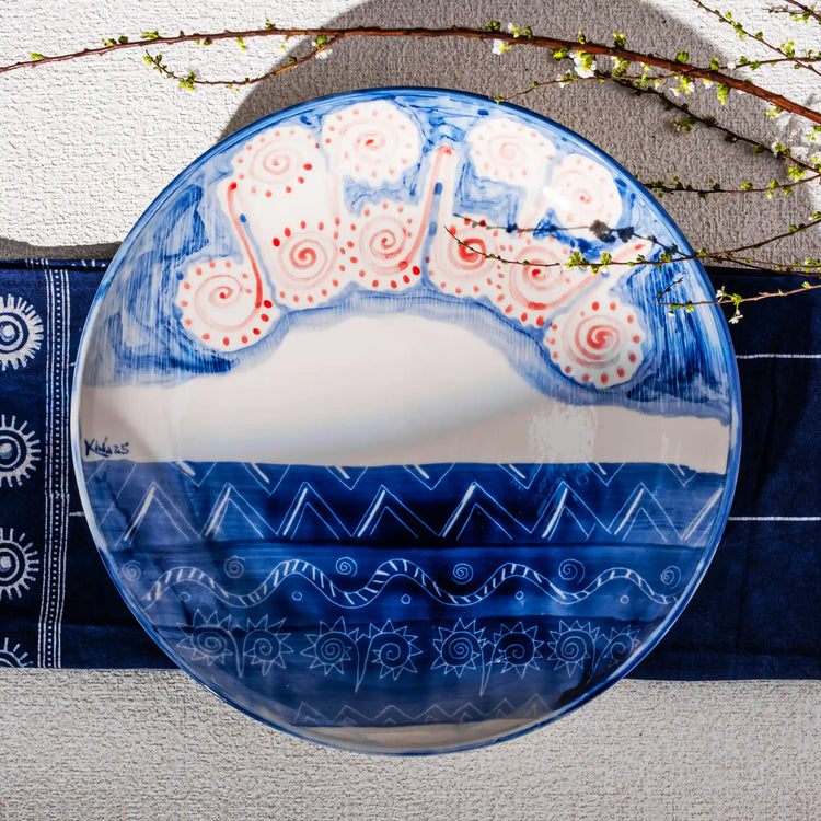 Unique Ceramic Plate Set - Northwest Soul #48