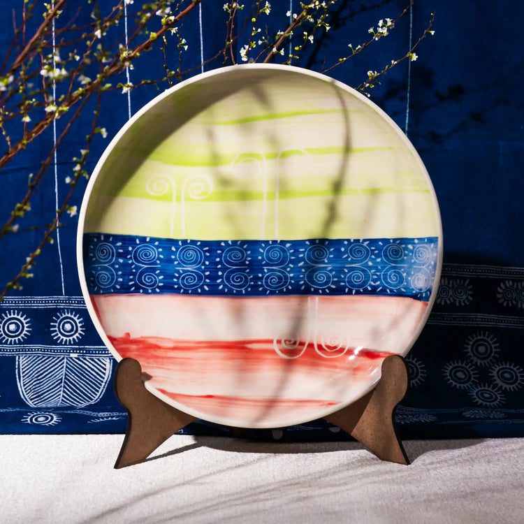 Unique Ceramic Plate Set - Northwest Soul #52