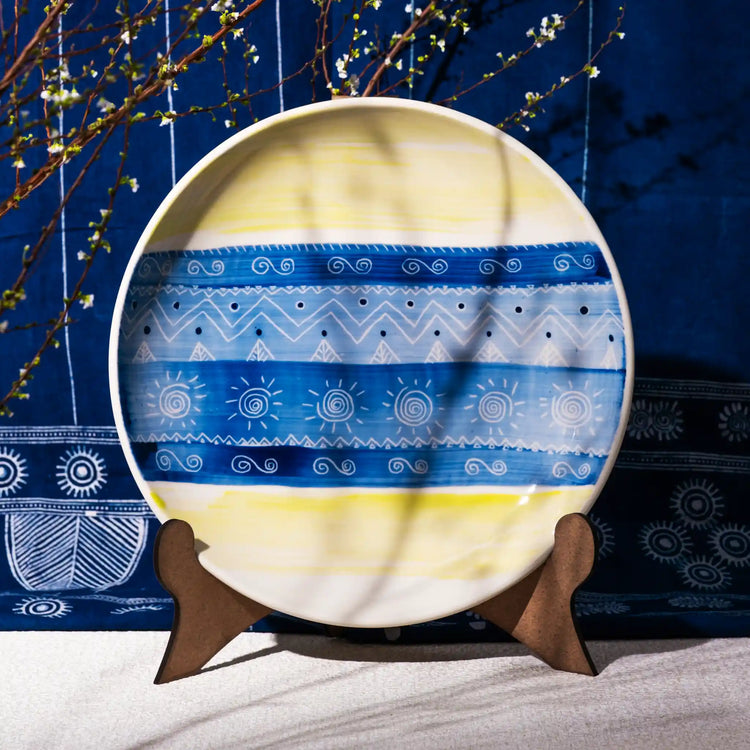 Unique Ceramic Plate Set - Northwest Soul #62