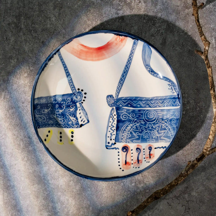 Unique Ceramic Plate Set - Jungle Jingle