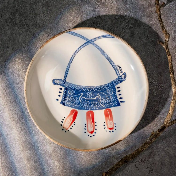Unique Ceramic Plate Set - Jungle Jingle
