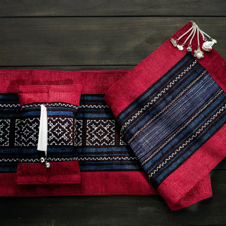 Table Runner (2.7m/2.9m) & Napkin Bag Set