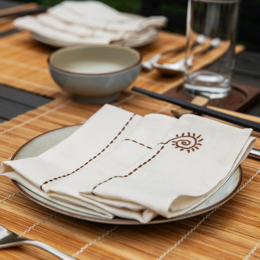 H'mong Embroidered Napkin