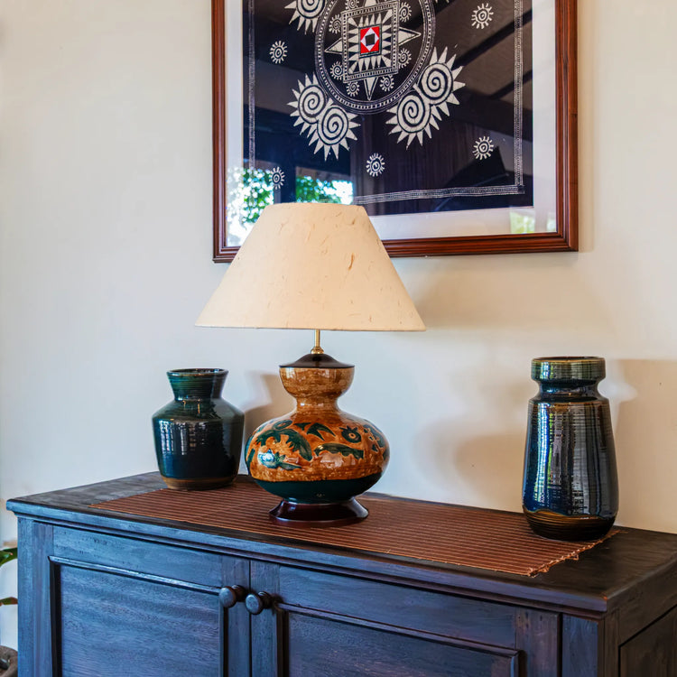 Unique Ceramic Lamp - Nature Touch (#8)