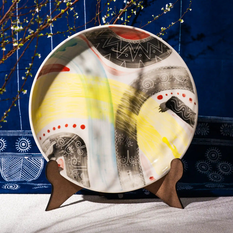 Unique Ceramic Plate - Northwest Soul