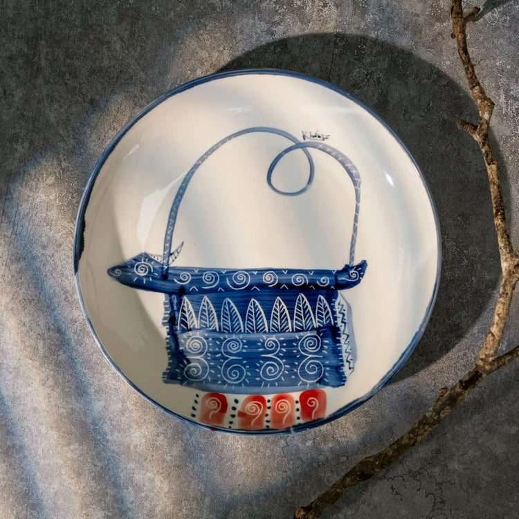 Unique Ceramic Plate Set - Jungle Jingle