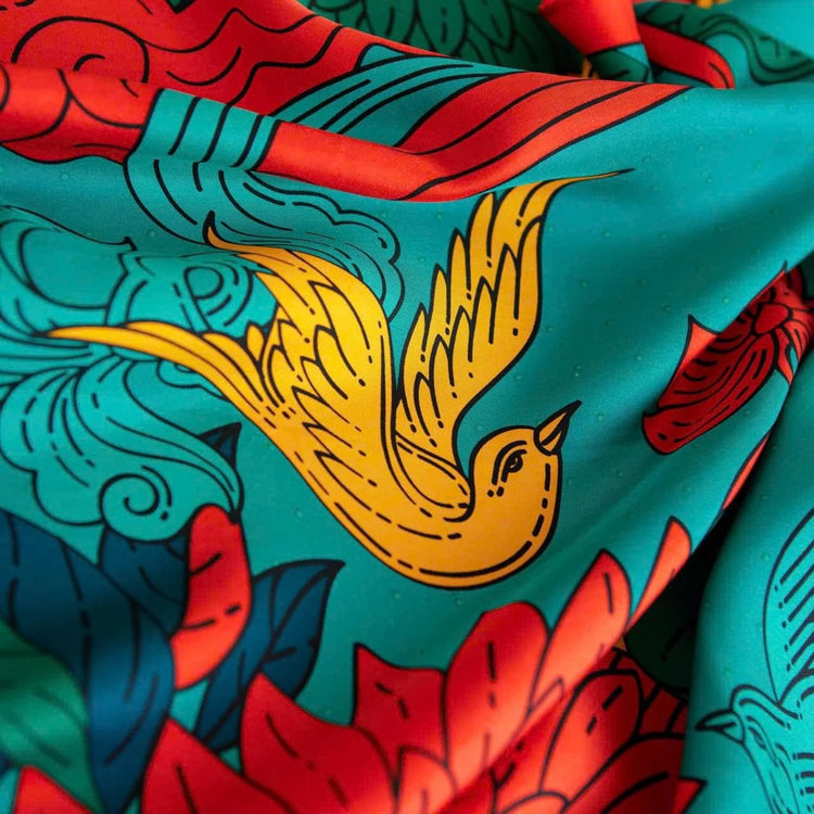 Happiness Silk Scarf