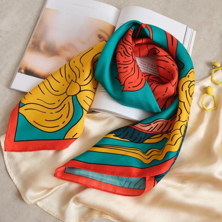 Happiness Silk Scarf