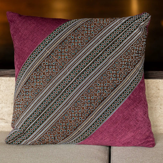 Embroidered Cushion Cover