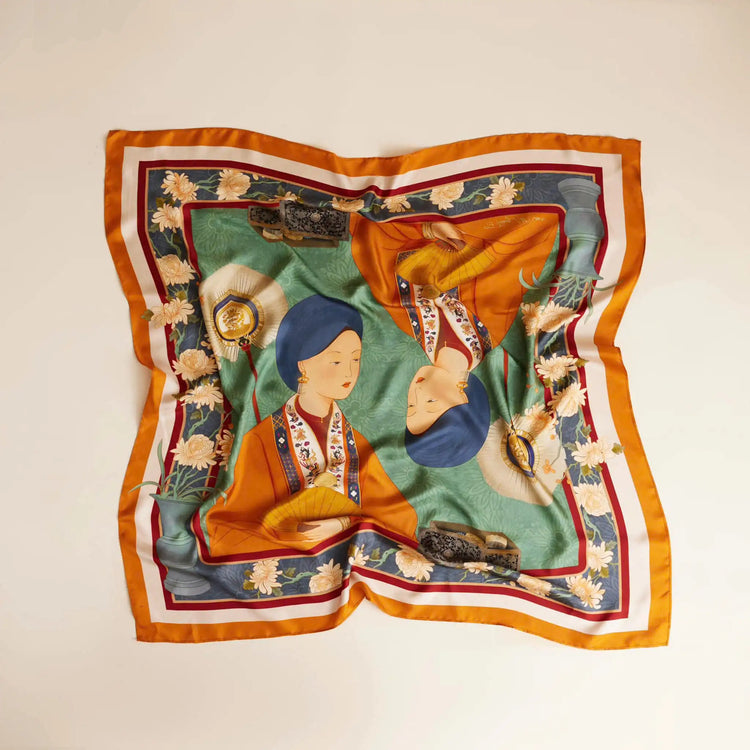 Queen Silk Scarf
