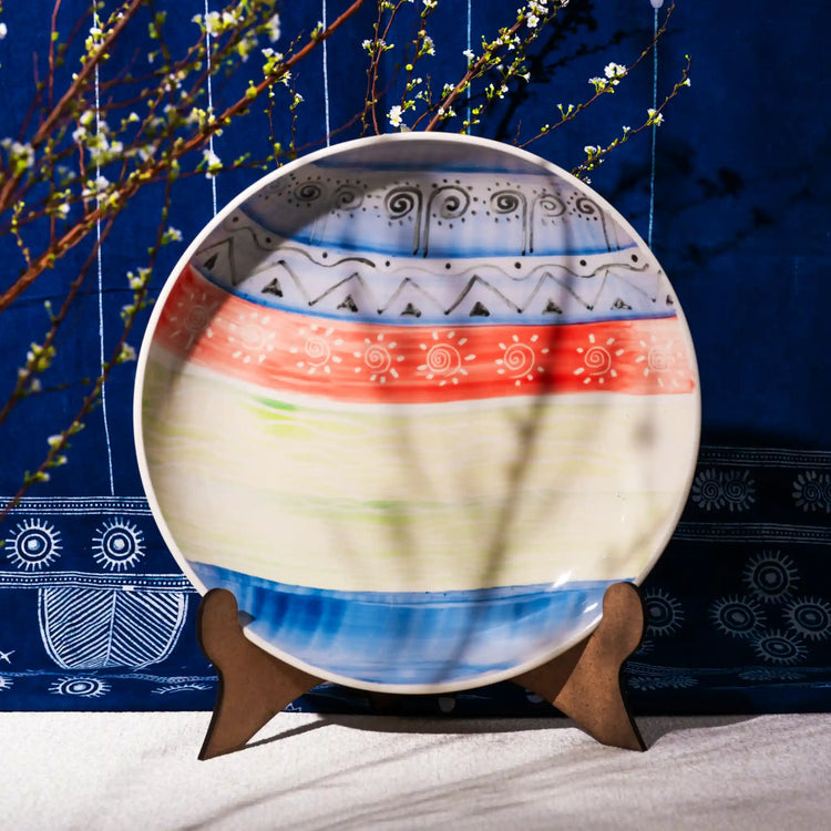 Unique Ceramic Plate - Northwest Soul