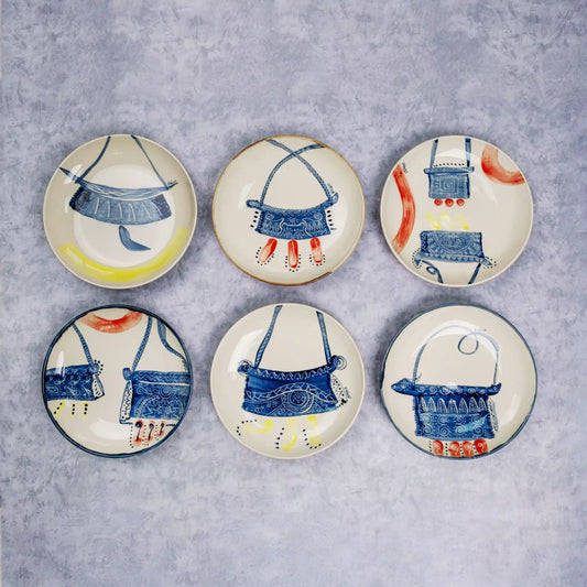 Unique Ceramic Plate Set - Jungle Jingle