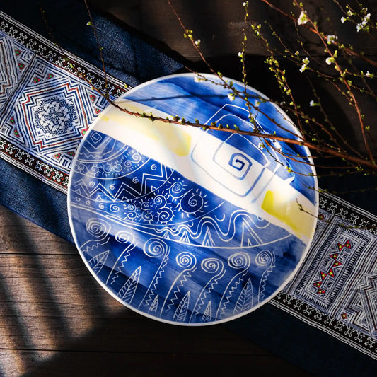 Unique Ceramic Plate Set - Northwest Soul #10