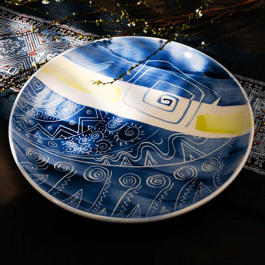 Unique Ceramic Plate Set - Northwest Soul #10