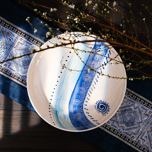 Unique Ceramic Plate Set - Northwest Soul #11