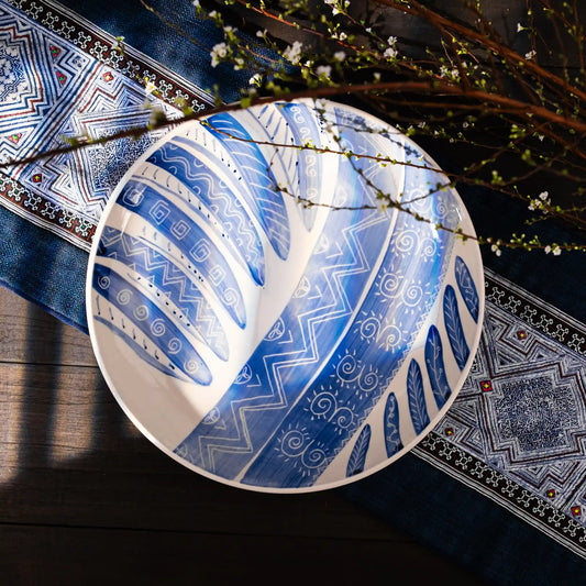 Unique Ceramic Plate Set - Northwest Soul #13