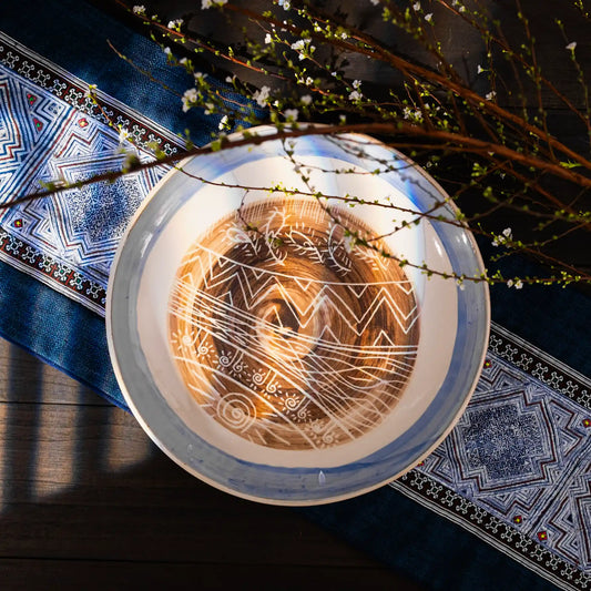Unique Ceramic Plate Set - Northwest Soul #16