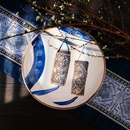 Unique Ceramic Plate Set - Northwest Soul #17