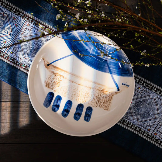 Unique Ceramic Plate Set - Northwest Soul #19