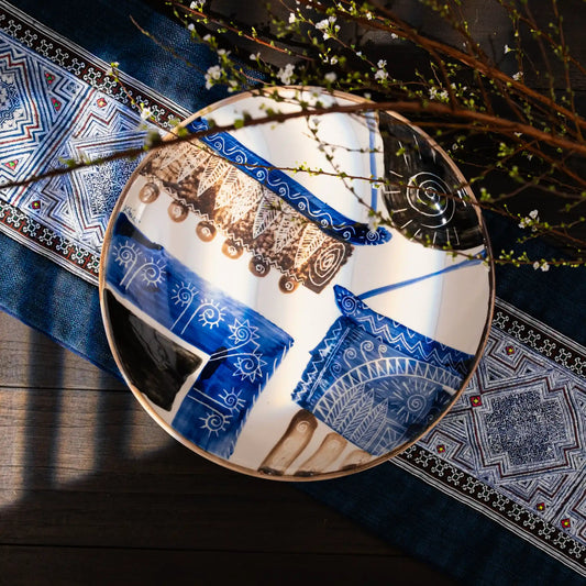 Unique Ceramic Plate Set - Northwest Soul #20