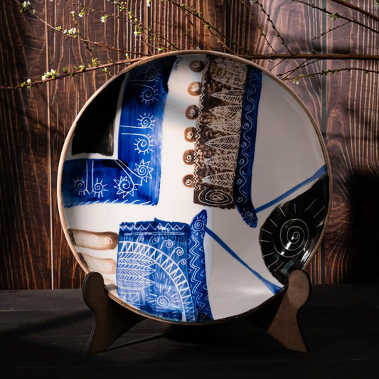 Unique Ceramic Plate Set - Northwest Soul #20
