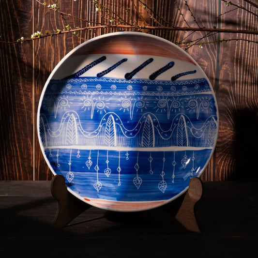 Unique Ceramic Plate Set - Northwest Soul #22