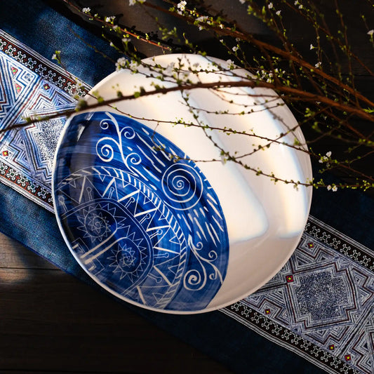 Unique Ceramic Plate Set - Northwest Soul #26