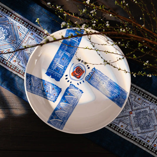 Unique Ceramic Plate Set - Northwest Soul #28
