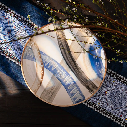 Unique Ceramic Plate Set - Northwest Soul #29