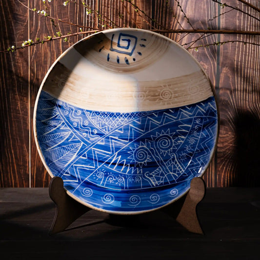 Unique Ceramic Plate Set - Northwest Soul #30