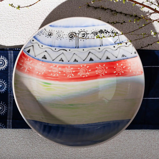 Unique Ceramic Plate Set - Northwest Soul #36
