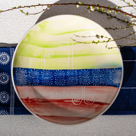 Unique Ceramic Plate Set - Northwest Soul #52