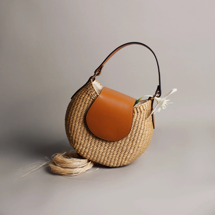 MIRA Woven Handbag