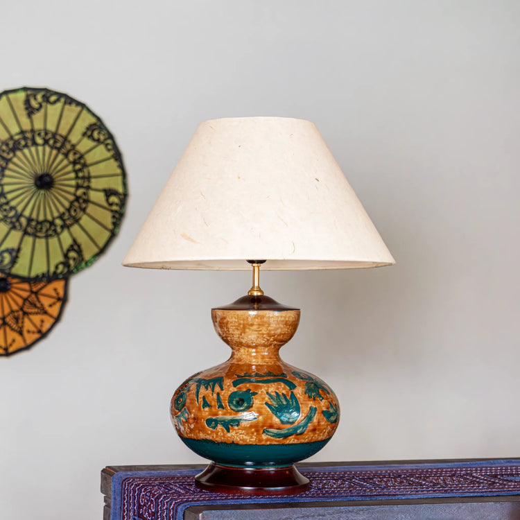 Unique Ceramic Lamp - Nature Touch (#8)