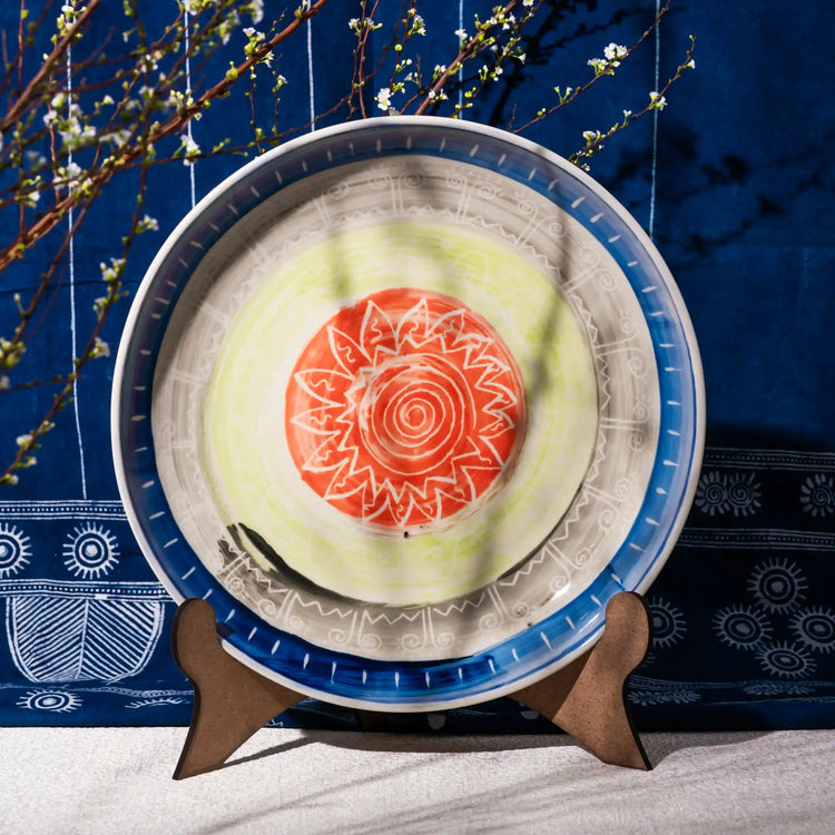 Unique Ceramic Plate - Northwest Soul